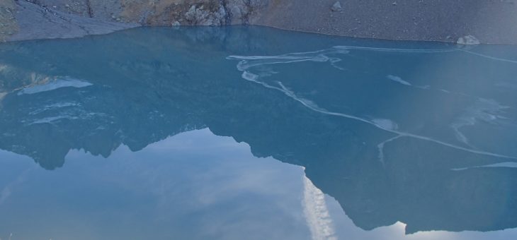 Sortie au Lac Blanc, sous les 3 pics de Belledonne