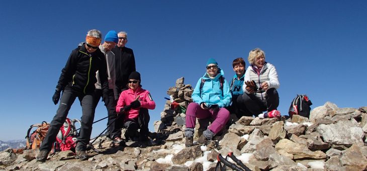 Jeudi 24: superbe journée au Thabor (3178m)