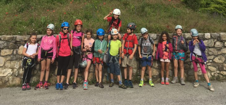 Week-end à Orpierre pour les enfants de l’escalade