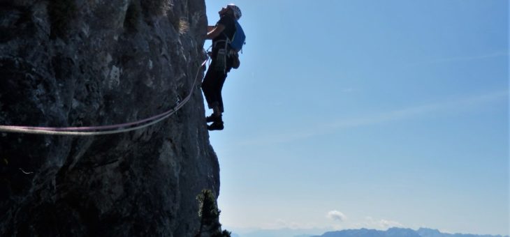 Escalade Dent d’Arcluze, BAUGES