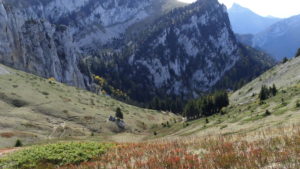 Couloir venant du Pas du Loup