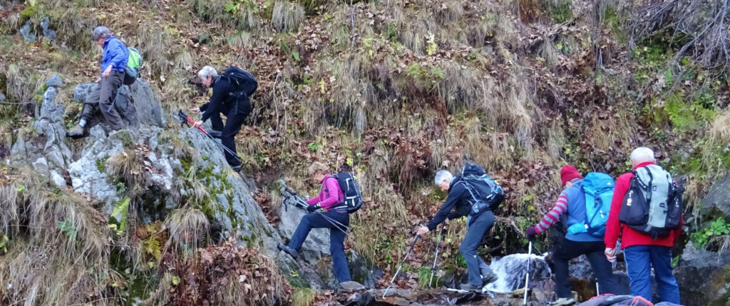 Le passage du ruisseau