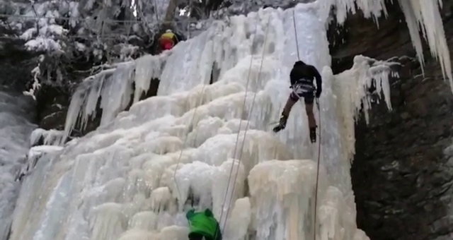 Cascade de glace!!!