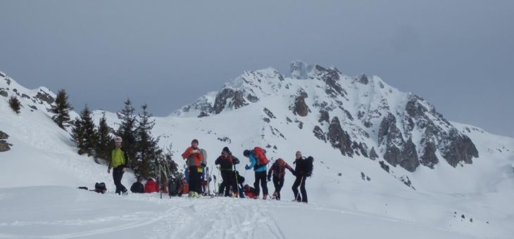 Ski Alpinisme, Pic de la Pierre en Belledonne et Le Grand Mas en Lauziéres